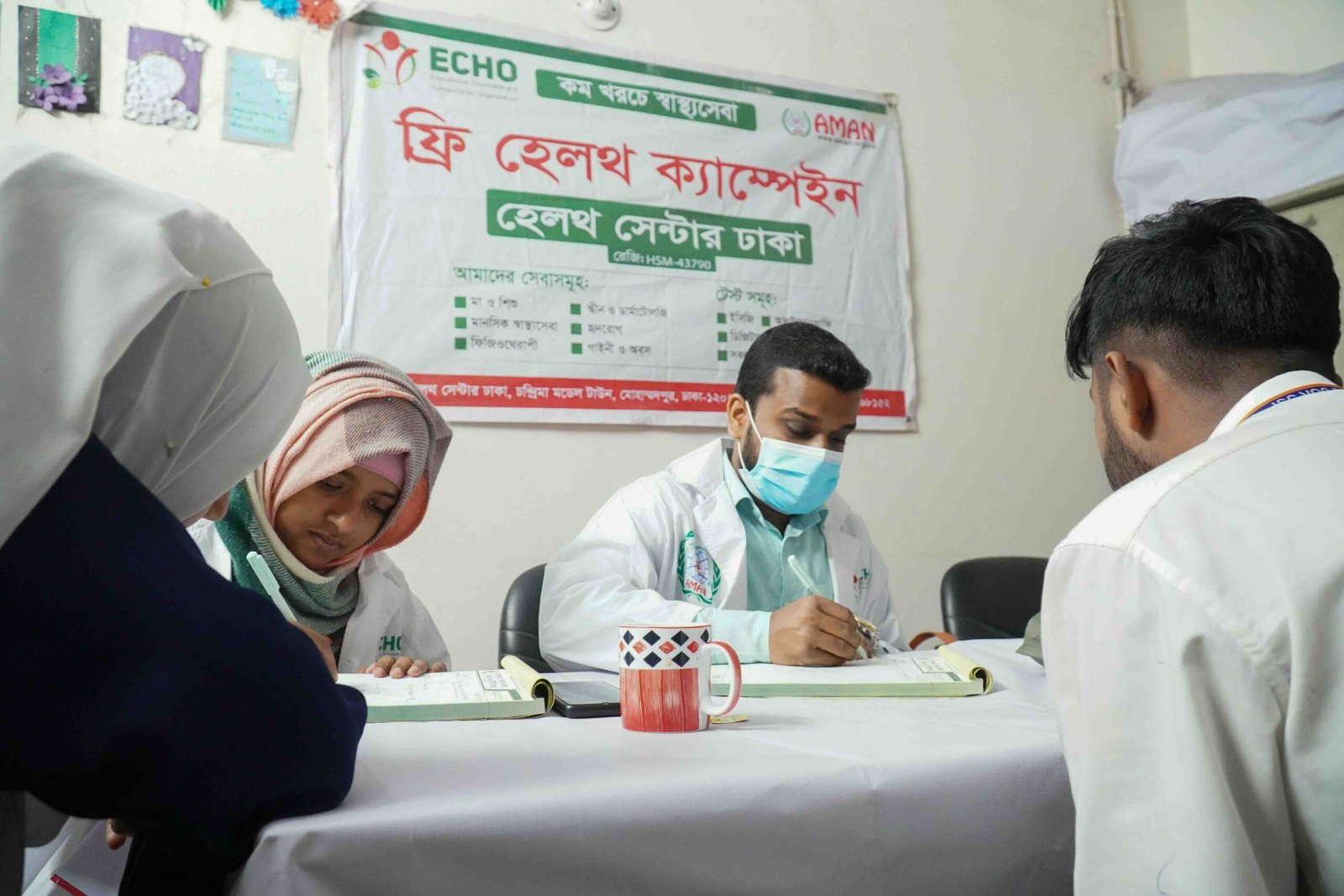 Free Medical Camp & Medicine Distribution at UCEP Hesamuddin Technical School, Dhaka